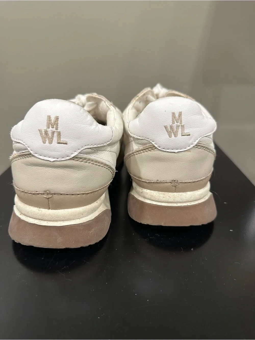Women’s madewell Neutral Cream & Blush Sneakers